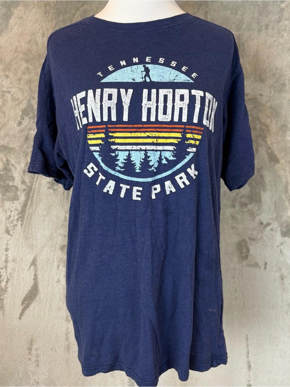 Henry Horton Tennessee State Park Navy Graphic Tee Wmn’s S